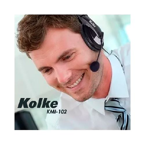 AURICULAR KOLKE CON MIC KMI-102 HI-FI PLATA  