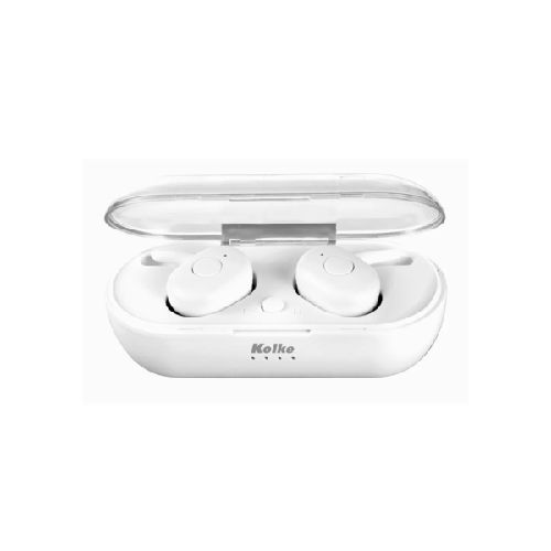 AURICULAR BLUETOOTH EARBUDS KOLKE KAB-410 WHITE  