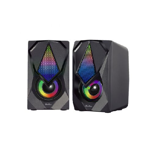 PARLANTE 2.0 KOLKE GAMER CON LUZ RGB KPC-513  