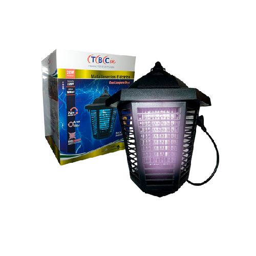 Farol Lámpara Mata Moscas Mosquitos Eléctrico 20w Tbcin  