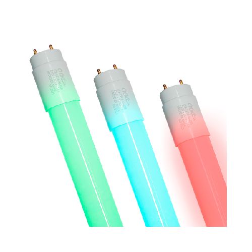 Tubo LED 18w Colores Rojo Verde Azul 1,20m TBCin  