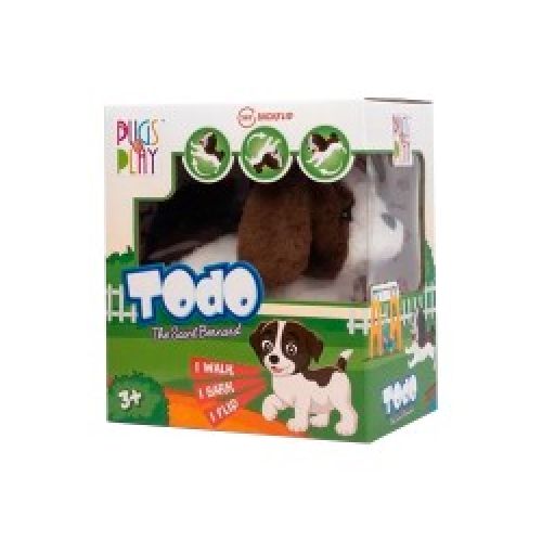 Peluche Interactivo Pugs At Play Camina Ladra Y Gira 22342TD  