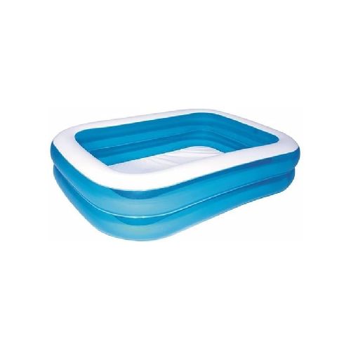 PILETA INFLABLE BESTWAY RECTANGULAR FAMILIAR 450lts 2.01x1.50x0.51mts - Librería y Juguetería Tomy. Comprá en nuestra web en hasta 3 Cuotas sin Interés.