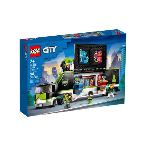 BLOQUE LEGO CITY CAMION DE TORNEO DE VIDEOJUEGOS 344pzas - Librería y Juguetería Tomy. Comprá en nuestra web en hasta 3 Cuotas sin Interés.