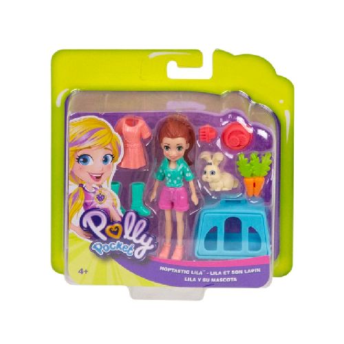 MUÑECA POLLY POCKET LILA Y SU CONEJITO - Librería y Juguetería Tomy. Comprá en nuestra web en hasta 3 Cuotas sin Interés.