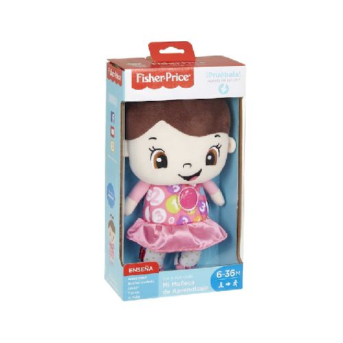 PELUCHE FISHER PRICE MI MUÑECA DE APRENDIZAJE RIE Y APRENDE - Librería y Juguetería Tomy. Comprá en nuestra web en hasta 3 Cuotas sin Interés.