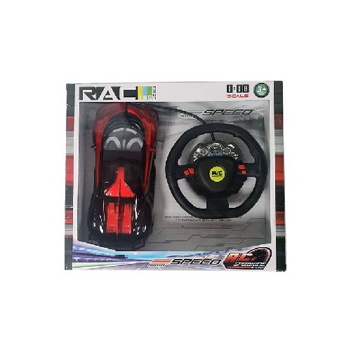 AUTO RADIO CONTROL VOLANTE 1:18 SPEED RACING 3 COLORES - Librería y Juguetería Tomy. Comprá en nuestra web en hasta 3 Cuotas sin Interés.