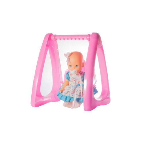 BEBE YOLY BELL CHICO 33 CM.CON HAMACA - Librería y Juguetería Tomy. Comprá en nuestra web en hasta 3 Cuotas sin Interés.