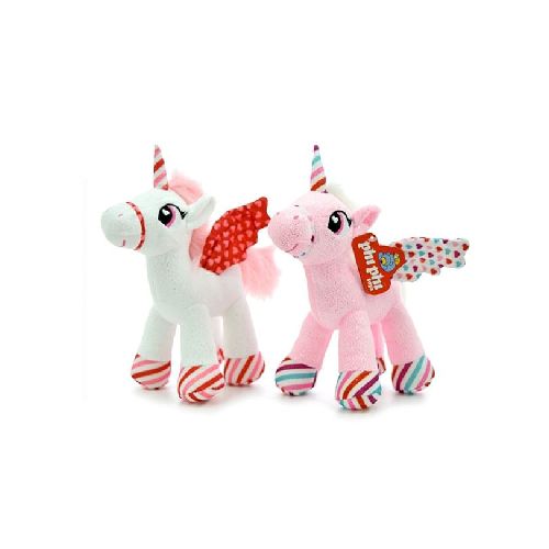 PELUCHE UNICORNIO PARADO 25cm. 2 COLORES - Librería y Juguetería Tomy. Comprá en nuestra web en hasta 3 Cuotas sin Interés.