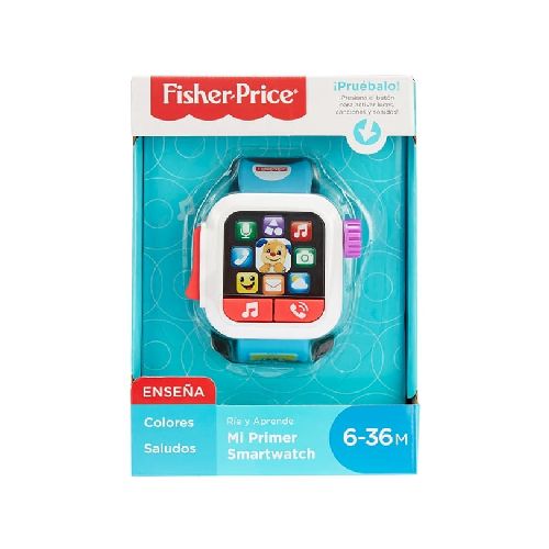 RELOJ FISHER PRICE MI PRIMER SMARTWATCH - Librería y Juguetería Tomy. Comprá en nuestra web en hasta 3 Cuotas sin Interés.