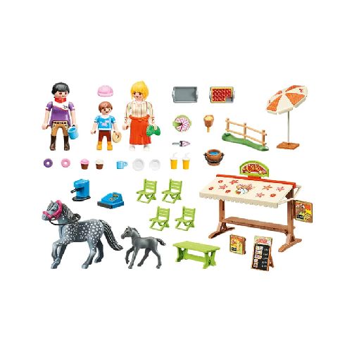 PLAY SET PLAYMOBIL CAFETERIA PONI FARM 77 PZAS - Librería y Juguetería Tomy. Comprá en nuestra web en hasta 3 Cuotas sin Interés.