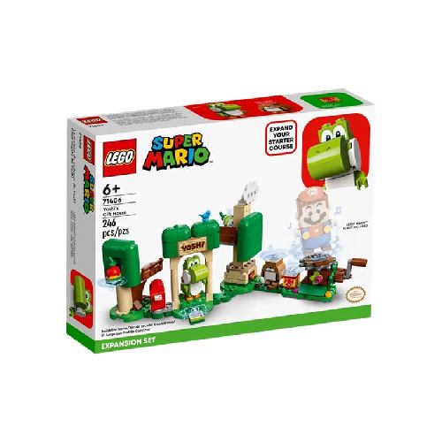 BLOQUE LEGO SUPER MARIO CASA REGALO DE YOSHI 246pzas - Librería y Juguetería Tomy. Comprá en nuestra web en hasta 3 Cuotas sin Interés.