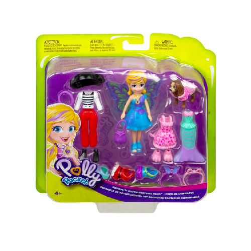 MUÑECA POLLY POCKET PAQUETE DE DISFRACES - Librería y Juguetería Tomy. Comprá en nuestra web en hasta 3 Cuotas sin Interés.