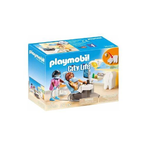 ODONTOLOGO PLAYMOBIL CITY LIFE - Librería y Juguetería Tomy. Comprá en nuestra web en hasta 3 Cuotas sin Interés.