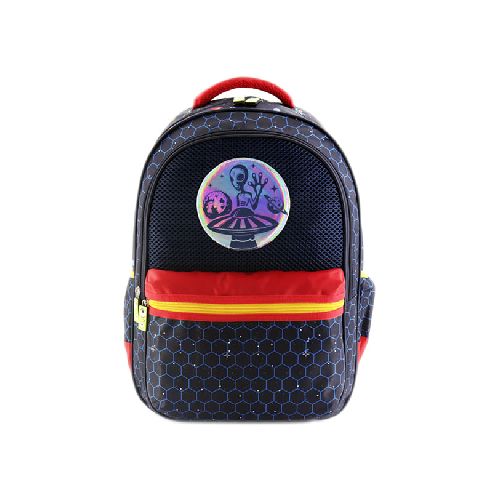 MOCHILA ESPALDA TALBOT SCHOOL GANG ALIEN 47cm. 3 CIERRES - Librería y Juguetería Tomy. Comprá en nuestra web en hasta 3 Cuotas sin Interés.