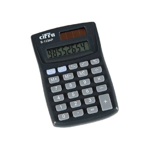 CALCULADORA CIFRA B123 - Librería y Juguetería Tomy. Comprá en nuestra web en hasta 3 Cuotas sin Interés.