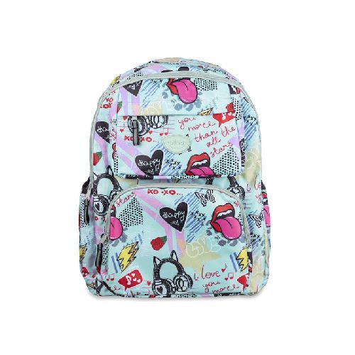 MOCHILA ESPALDA TALBOT PRO ROCKER AMOR VERDE 43cm - Librería y Juguetería Tomy. Comprá en nuestra web en hasta 3 Cuotas sin Interés.