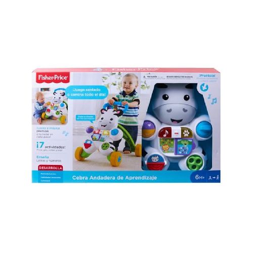 CAMINADOR FISHER PRICE CEBRA ANDADERA DE APRENDIZAJE - Librería y Juguetería Tomy. Comprá en nuestra web en hasta 3 Cuotas sin Interés.