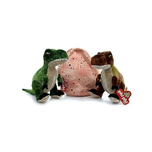 PELUCHE DINO EN BOLSA 25cm. 2 COLORES - Librería y Juguetería Tomy. Comprá en nuestra web en hasta 3 Cuotas sin Interés.