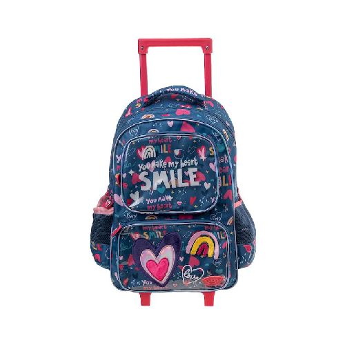 MOCHILA CARRO TALBOT SCHOOL GANG CORAZON 45cm - Librería y Juguetería Tomy. Comprá en nuestra web en hasta 3 Cuotas sin Interés.