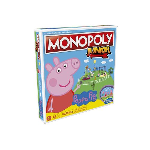 JUEGO DE MESA MONOPOLY JUNIOR PEPPA PIG - Librería y Juguetería Tomy. Comprá en nuestra web en hasta 3 Cuotas sin Interés.