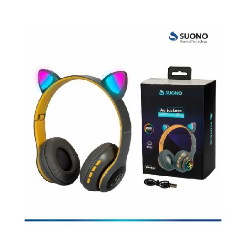 AURICULAR BLUETOOTH OREJAS GATITO SUONO (COD: 12500093)  