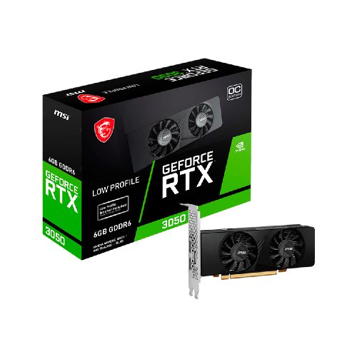 Placa De Video MSI Nvidia Geforce RTX 3050 Low Profile OC 6Gb