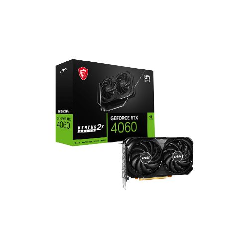 Placa De Video MSI Nvidia Geforce RTX 4060 Ventus 2X Black