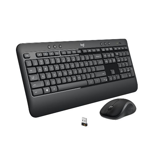 Kit Teclado y Mouse Inalambrico Logitech MK540 Black