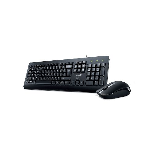 Kit Teclado y Mouse Genius KM-160 Black