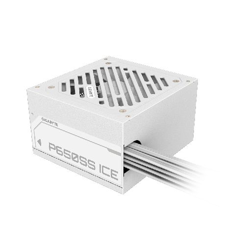 Fuente Gigabyte 650w P650SS 80+ Silver ATX 3.0 Ice White