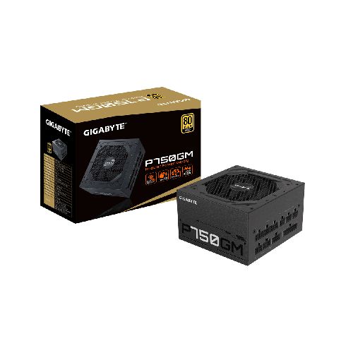 Fuente Gigabyte 750w 80+ Gold P750gm Modular -