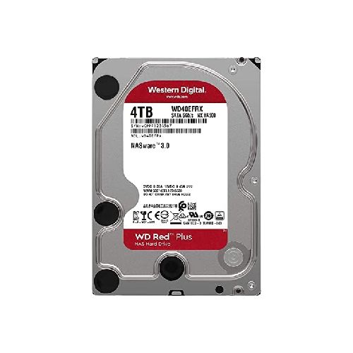 Disco Duro HDD 4Tb WD SATA III Para NAS Red Plus