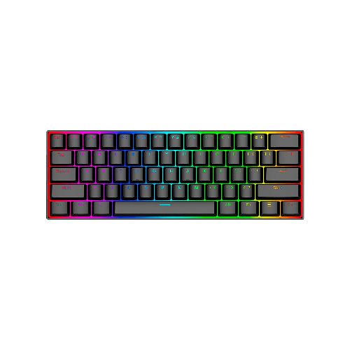 Teclado Redragon K630 Dragonborn RGB Black Con Switches RED Esp