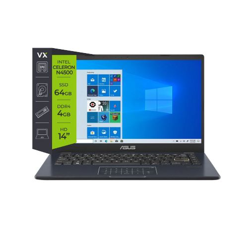 Notebook Asus E410KA Celeron N4500 4Gb 64Gb EMMC 14