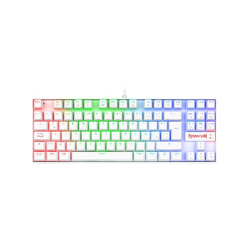 Teclado Redragon K552 Kumara 2 Rainbow Sw Red White