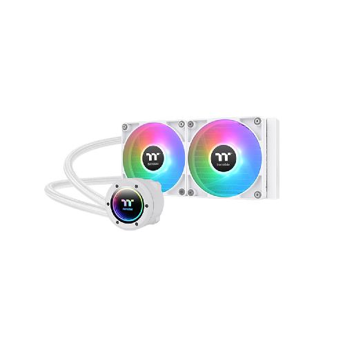 Water Cooler Thermaltake TH240 V2 ARGB Sync Aio S1700 y AM5 Snow White