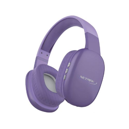 Auricular Netmak Volt Dual Bluetooth Violeta