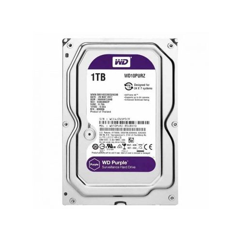 Disco Duro HDD 1 Tb Western Digital WD Sata III 64Mb/S Purple