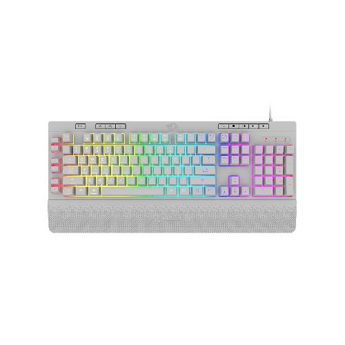 Teclado Redragon K512 Shiva RGB White Membrana