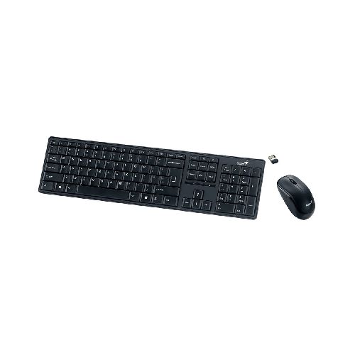 Kit Teclado Y Mouse Genius Inalambrico Slimstar 8000SE Black