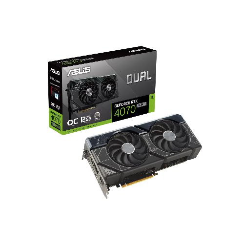 Placa de Video Asus Nvidia Geforce RTX 4070 Super 12Gb Dual