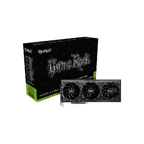 Placa De Video Palit Nvidia GeForce RTX 4070 TI Super Gamerock Omniblack 16GB GDDR6X 256BIT