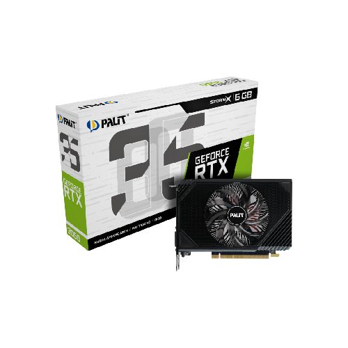 Placa De Video Palit Nvidia GeForce RTX 3050 Stormx 6GB GDDR6