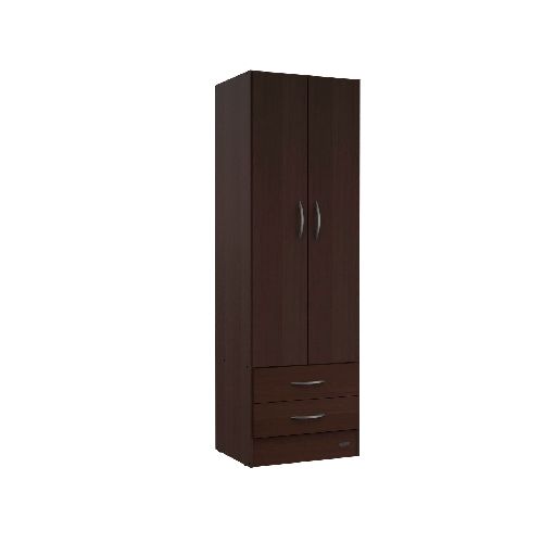 Mosconi - Placard 22 Express 2 puertas 2 cajones pintura UV 0,58 m chocolate - Tienda Universo