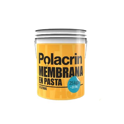 Polacrin - Membrana en pasta blanca 20 l - Tienda Universo