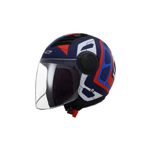 Casco Ls2 562 Android Bl-Rd Mt - Yuhmak