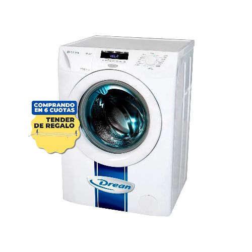 Lavarropas automático Drean Next 10.12 P ECO inverter blanco 10kg - Yuhmak