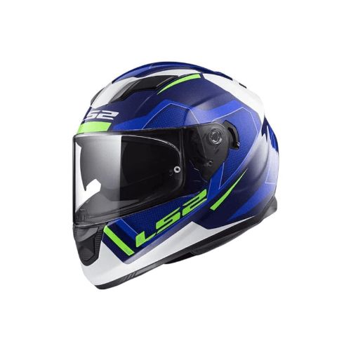 Casco Ls2 320 Stream Evo Axis Blu-Whi - Yuhmak