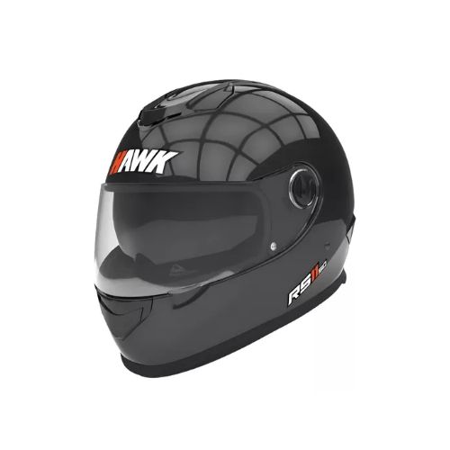 Casco Integral Hawk Rs11 Negro Brillante - Yuhmak